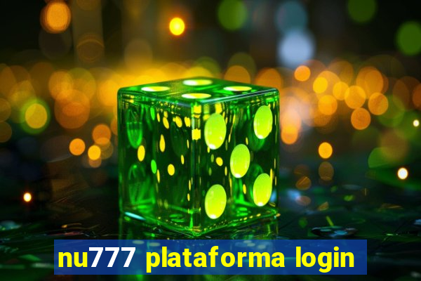 nu777 plataforma login